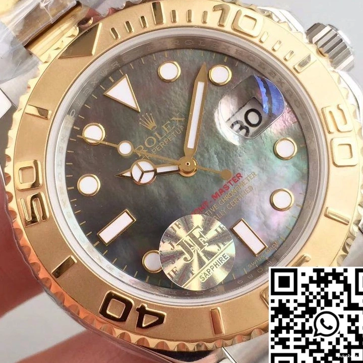 Dial 40mm 116621 Master Yacht Rolex JF Patina Factory 1220